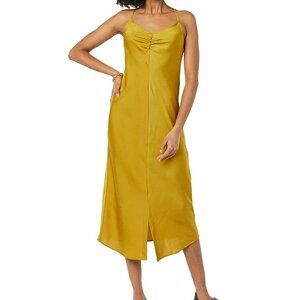 Chartreuse Slip Dress